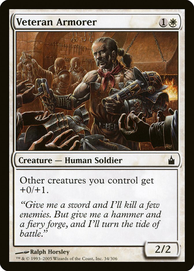 Veteran Armorer [Ravnica: City of Guilds] | Gamer Loot