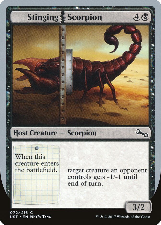 Stinging Scorpion [Unstable] | Gamer Loot