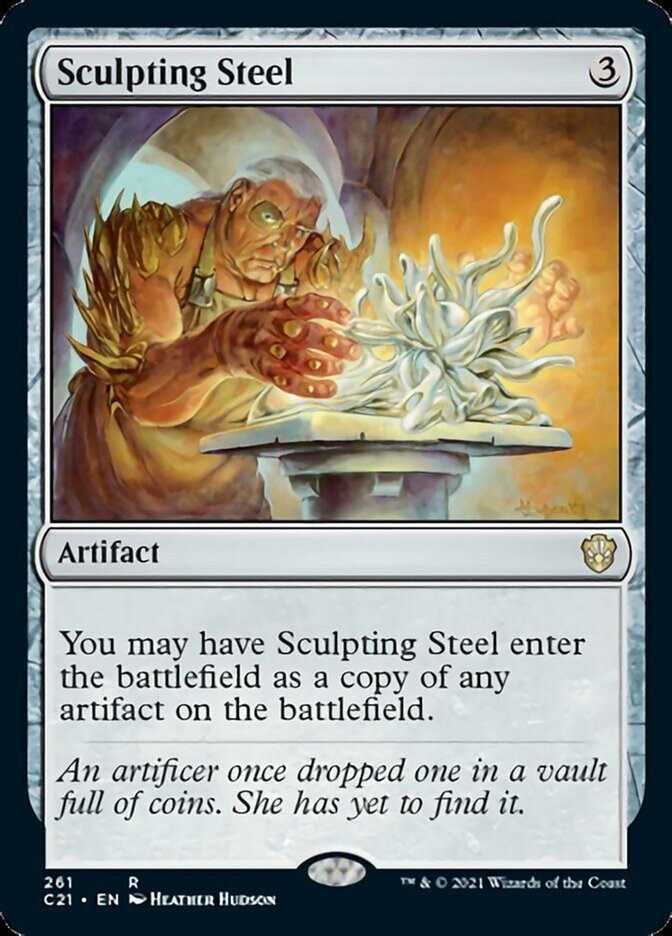 Sculpting Steel [Commander 2021] | Gamer Loot