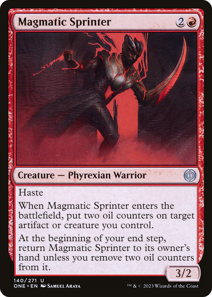 Magmatic Sprinter [Phyrexia: All Will Be One] | Gamer Loot