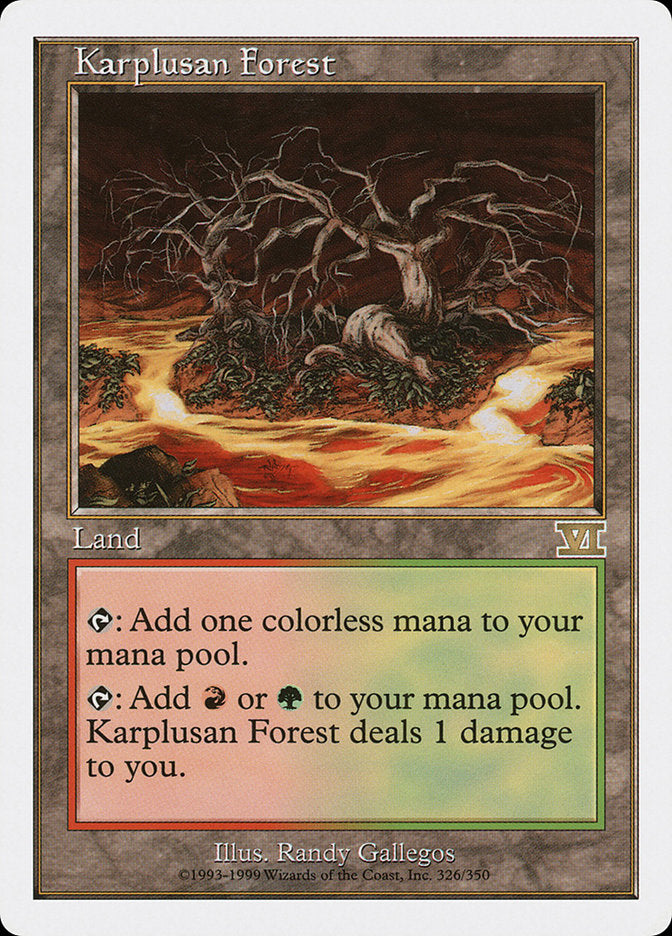 Karplusan Forest [Classic Sixth Edition] | Gamer Loot