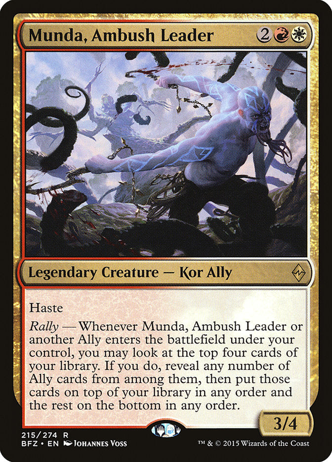 Munda, Ambush Leader [Battle for Zendikar] | Gamer Loot