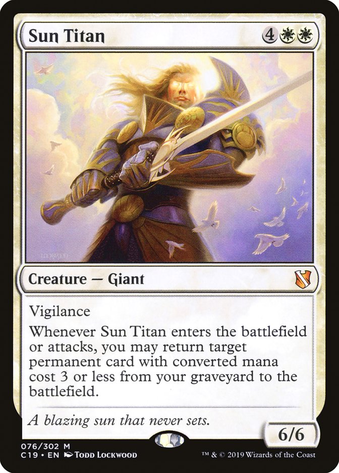 Sun Titan [Commander 2019] | Gamer Loot