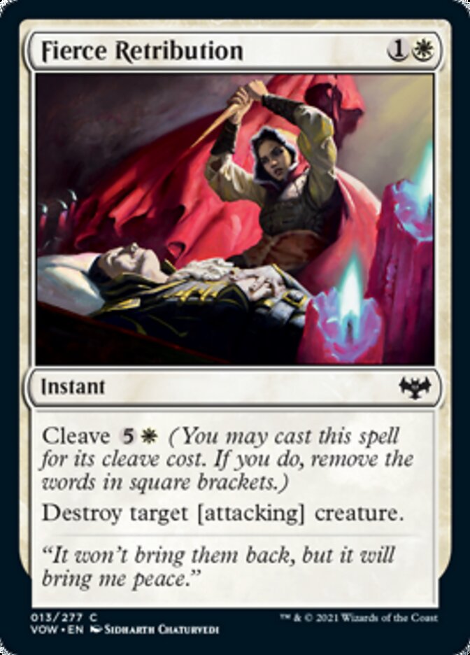 Fierce Retribution [Innistrad: Crimson Vow] | Gamer Loot