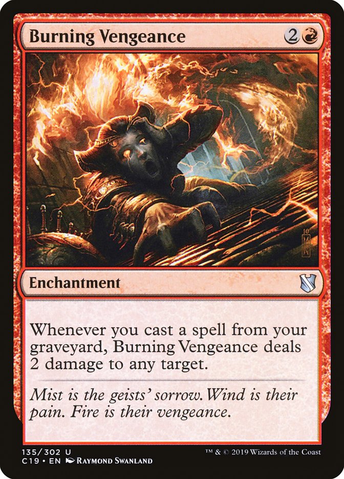 Burning Vengeance [Commander 2019] | Gamer Loot