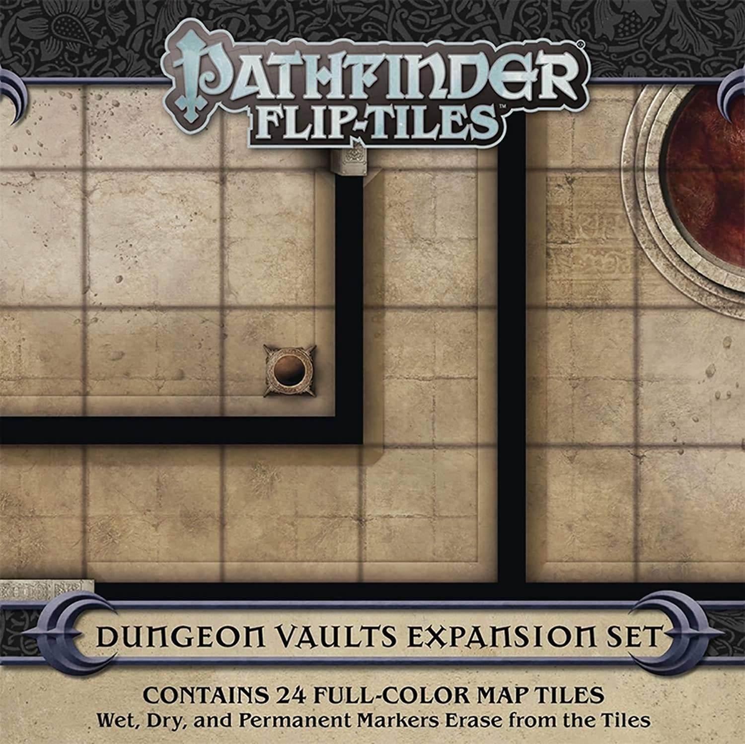 Pathfinder Flip-tiles:  Dungeon Vaults Expansion Set | Gamer Loot