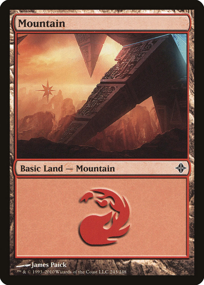 Mountain (243) [Rise of the Eldrazi] | Gamer Loot