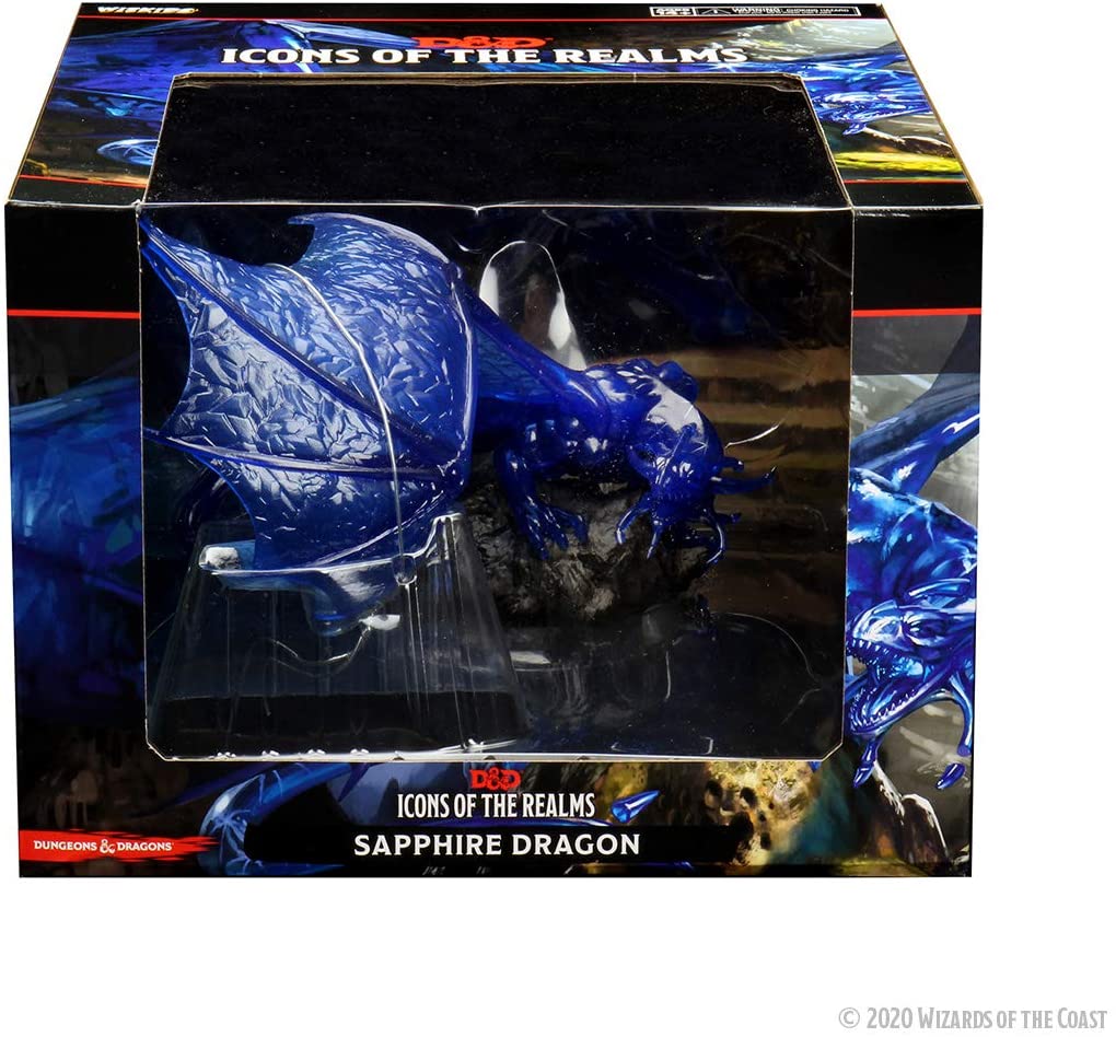 Icons of the Realms:  Sapphire Dragon | Gamer Loot