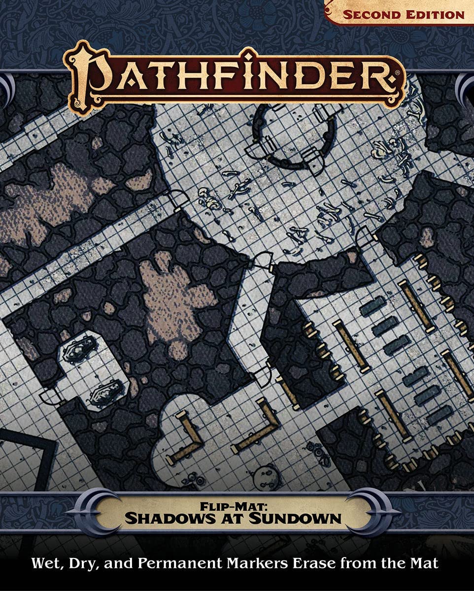 Pathfinder: Shadows at Sundown Flip Mat | Gamer Loot