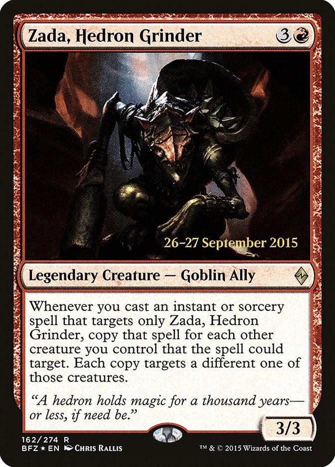 Zada, Hedron Grinder  [Battle for Zendikar Prerelease Promos] | Gamer Loot