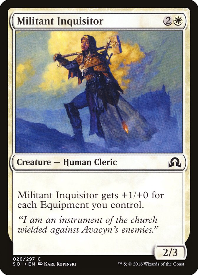 Militant Inquisitor [Shadows over Innistrad] | Gamer Loot