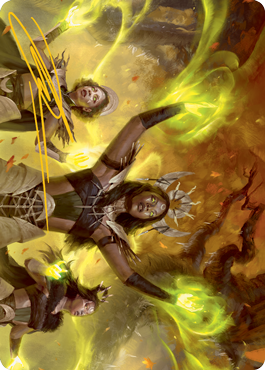 Dawnhart Wardens Art Card (Gold-Stamped Signature) [Innistrad: Midnight Hunt Art Series] | Gamer Loot