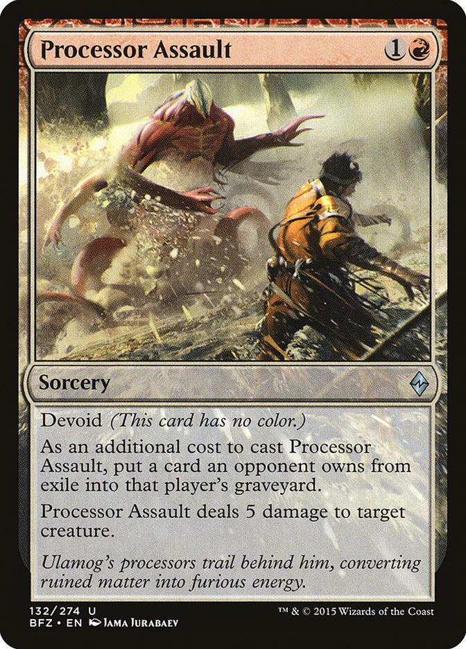 Processor Assault [Battle for Zendikar] | Gamer Loot