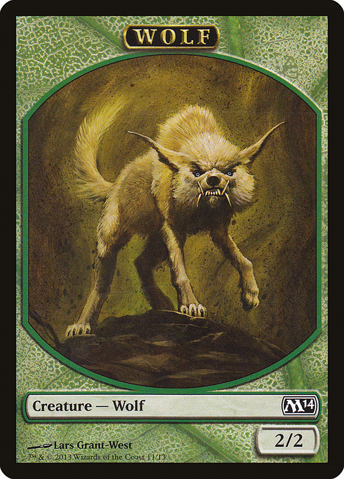 Wolf [Magic 2014 Tokens] | Gamer Loot