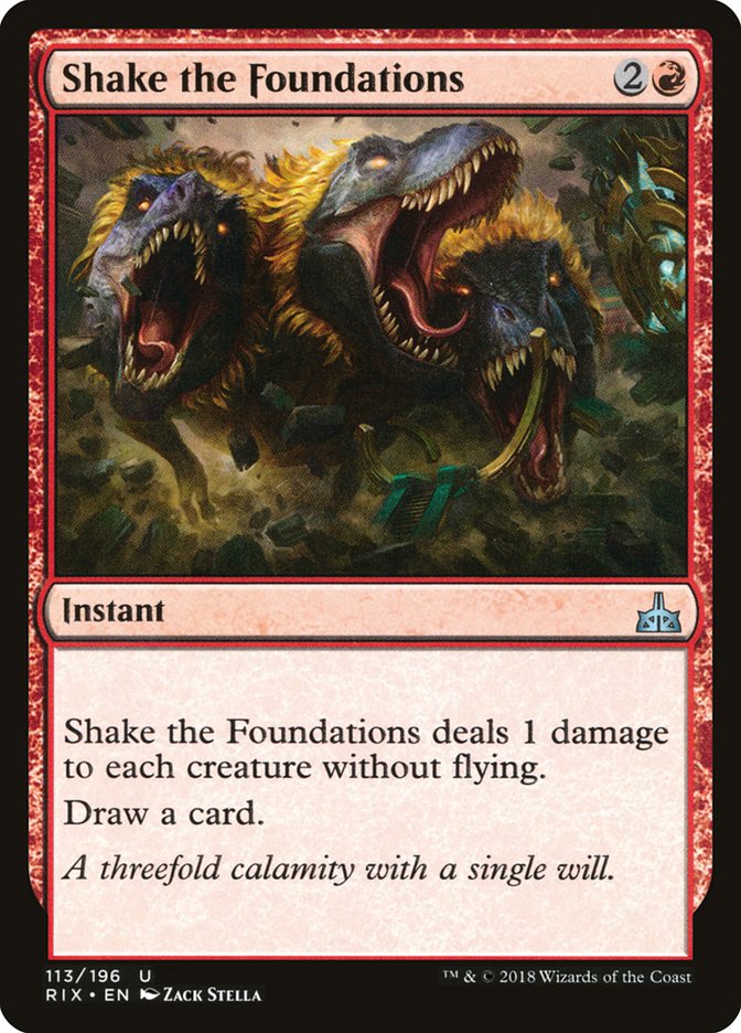 Shake the Foundations [Rivals of Ixalan] | Gamer Loot