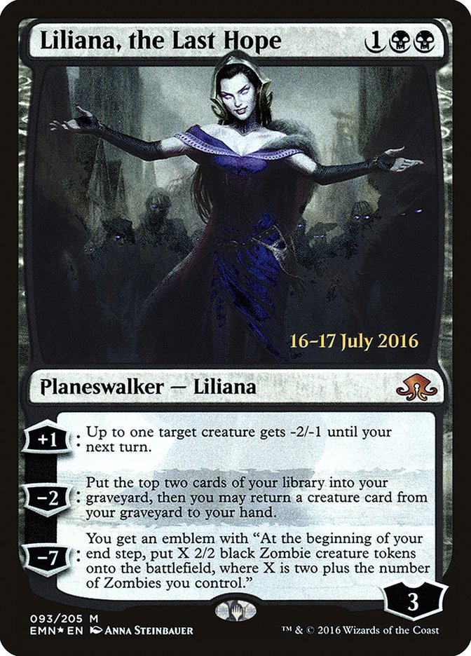 Liliana, the Last Hope  [Eldritch Moon Prerelease Promos] | Gamer Loot