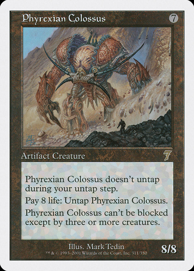 Phyrexian Colossus [Seventh Edition] | Gamer Loot