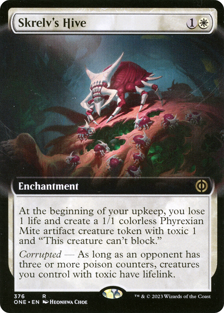 Skrelv's Hive (Extended Art) [Phyrexia: All Will Be One] | Gamer Loot