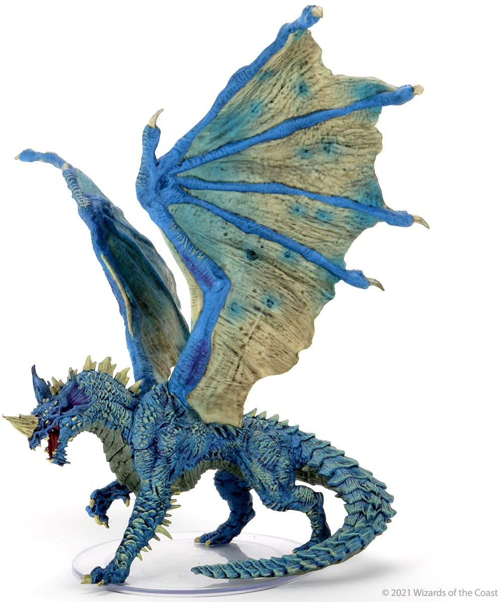 Icons of the Realms:  Adult Blue Dragon | Gamer Loot