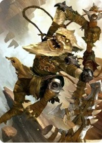 Teeterpeak Ambusher Art Card [Zendikar Rising Art Series] | Gamer Loot