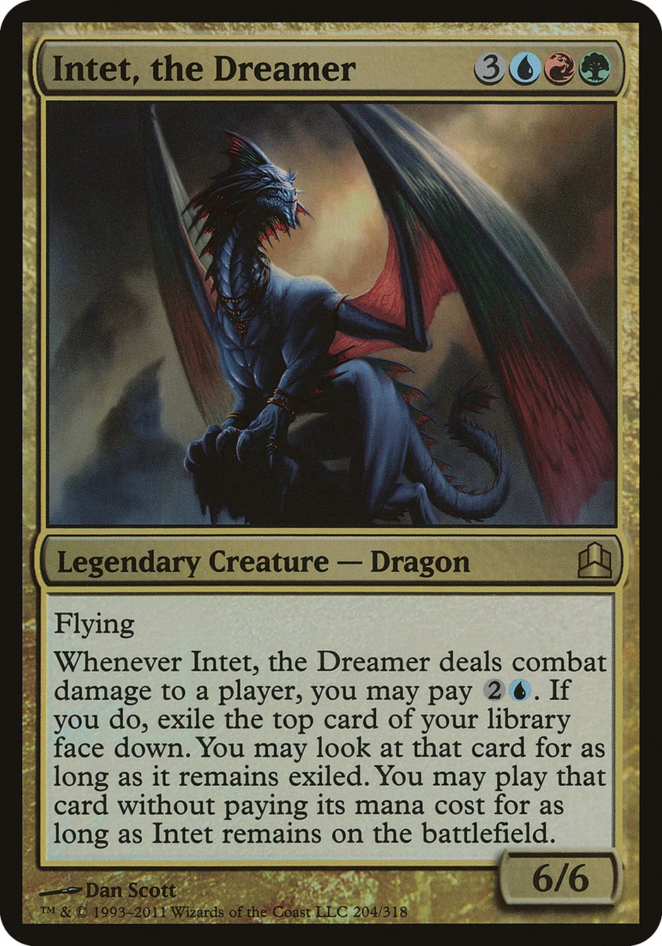 Intet, the Dreamer (Oversized) [Commander 2011 Oversized] | Gamer Loot