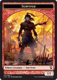 Survivor // Myr (023) Double-sided Token [Commander 2018 Tokens] | Gamer Loot