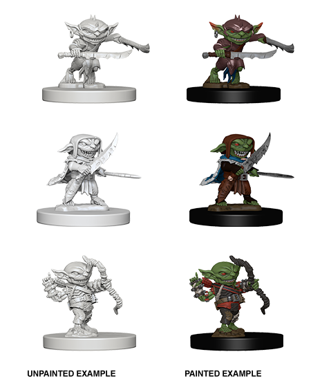 Pathfinder Deep Cuts Unpainted Miniatures: Goblins | Gamer Loot