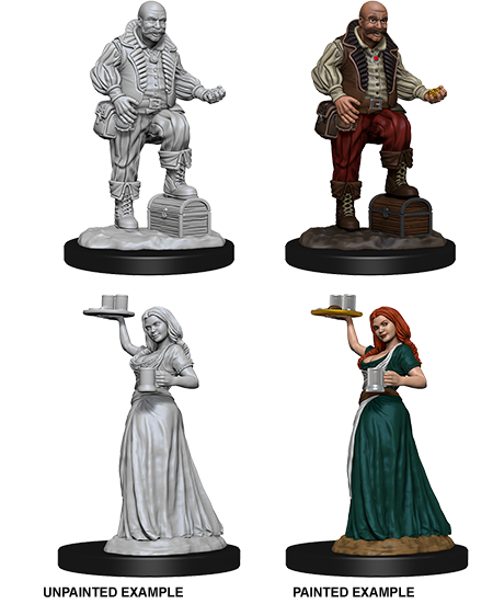 Pathfinder Battles Deep Cuts: Merchants (Serving Girl/Merchant) | Gamer Loot