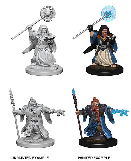 D&D Nolzur's Marvelous Miniatures: Dwarf Wizard | Gamer Loot