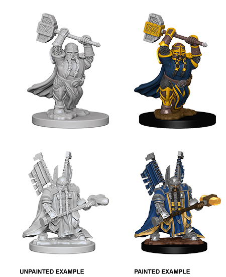 D&D Nolzur's Marvelous Miniatures: Dwarf Paladin | Gamer Loot