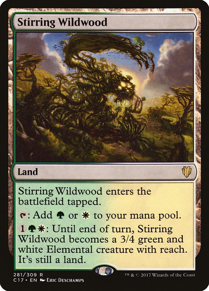 Stirring Wildwood [Commander 2017] | Gamer Loot