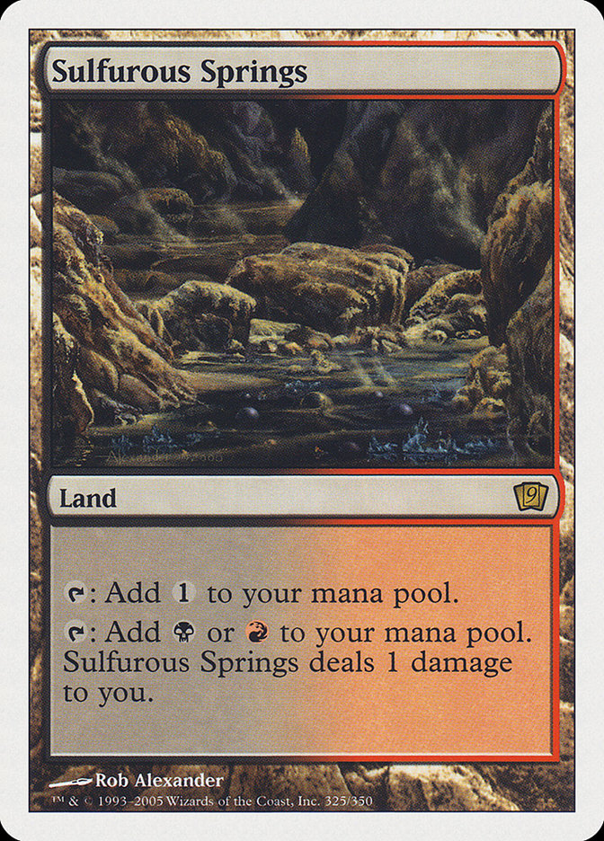 Sulfurous Springs [Ninth Edition] | Gamer Loot