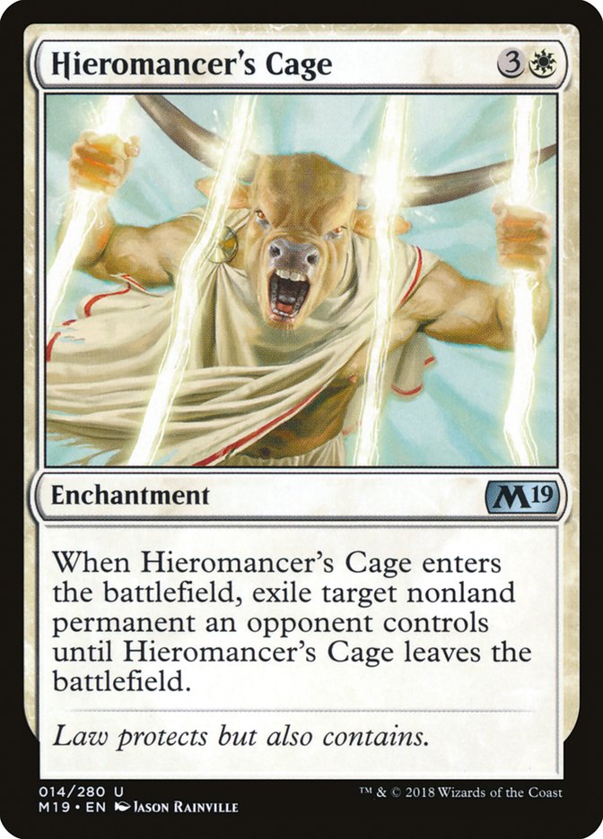Hieromancer's Cage [Core Set 2019] | Gamer Loot