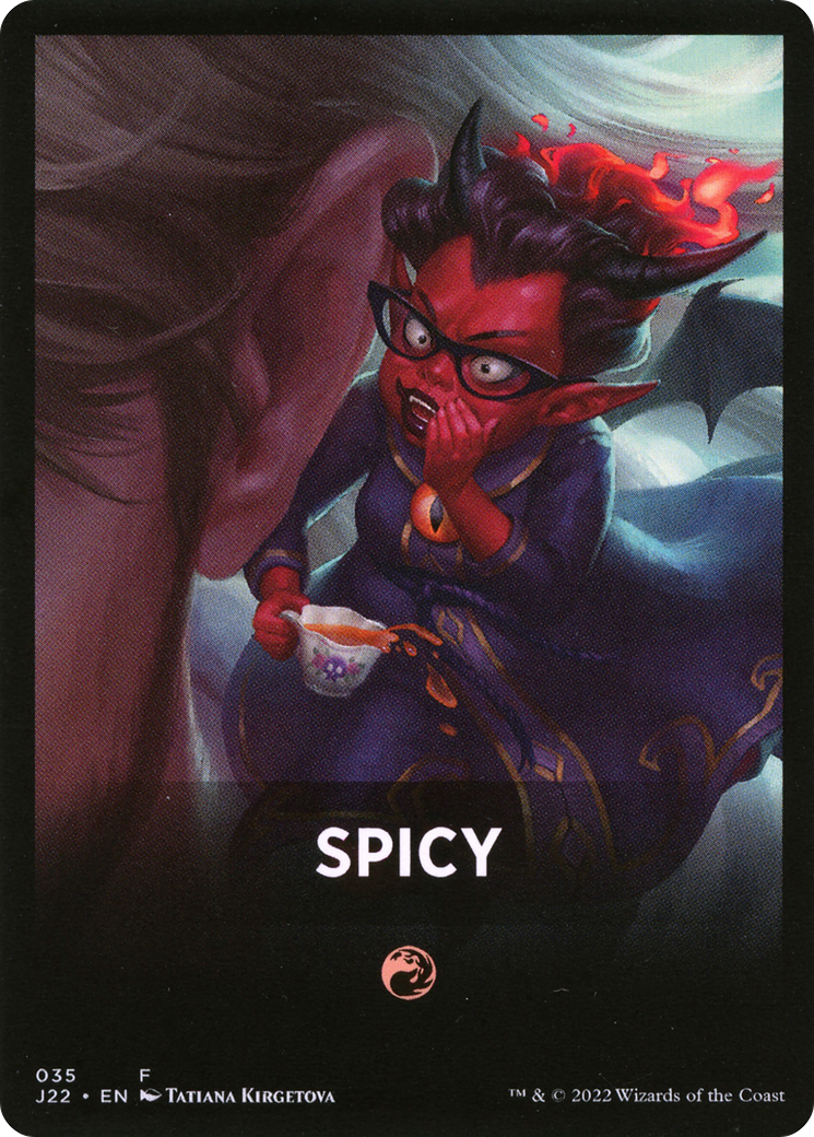 Spicy Theme Card [Jumpstart 2022 Front Cards] | Gamer Loot