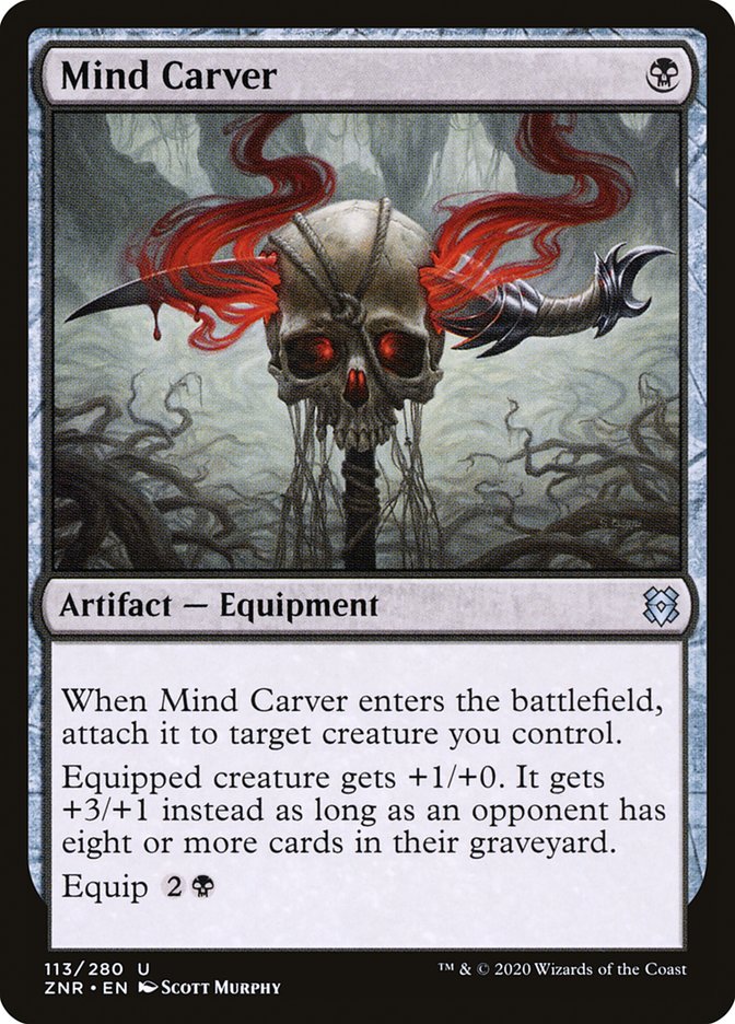 Mind Carver [Zendikar Rising] | Gamer Loot