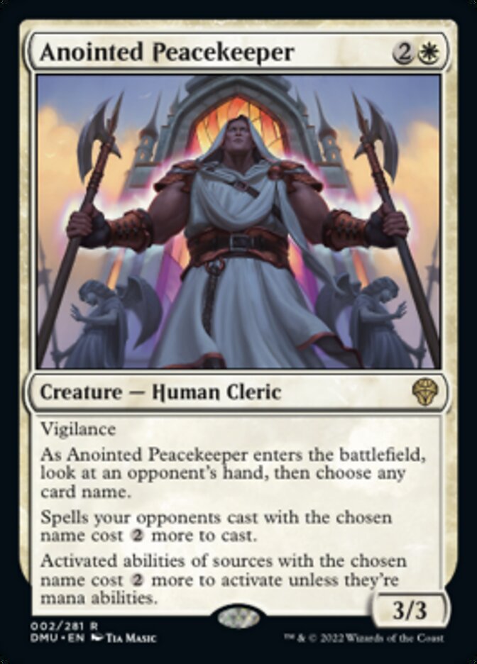 Anointed Peacekeeper [Dominaria United] | Gamer Loot