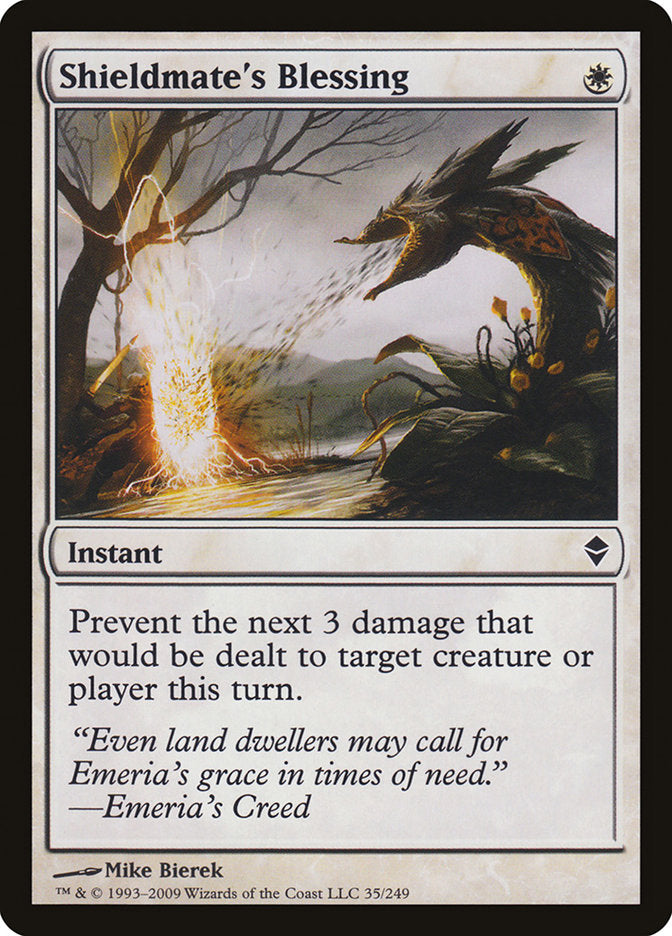 Shieldmate's Blessing [Zendikar] | Gamer Loot