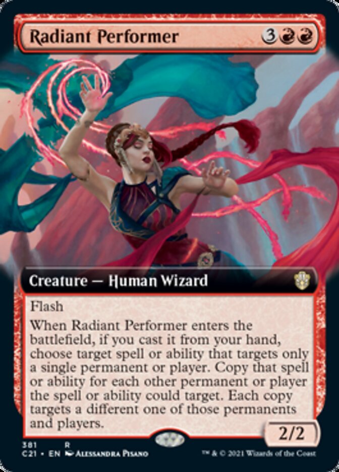 Radiant Performer (Extended) [Commander 2021] | Gamer Loot