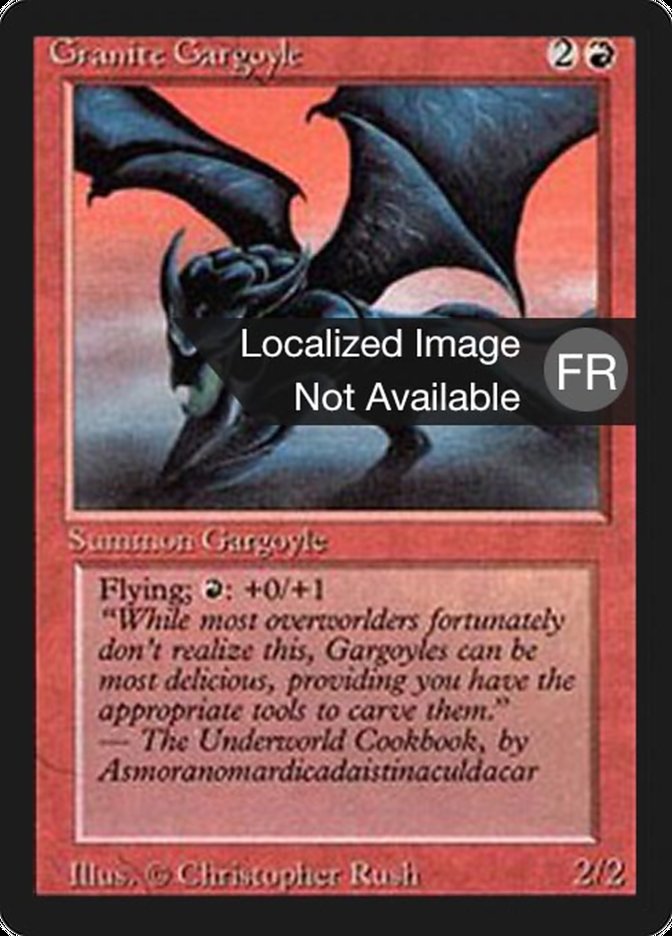 Granite Gargoyle [Foreign Black Border] | Gamer Loot