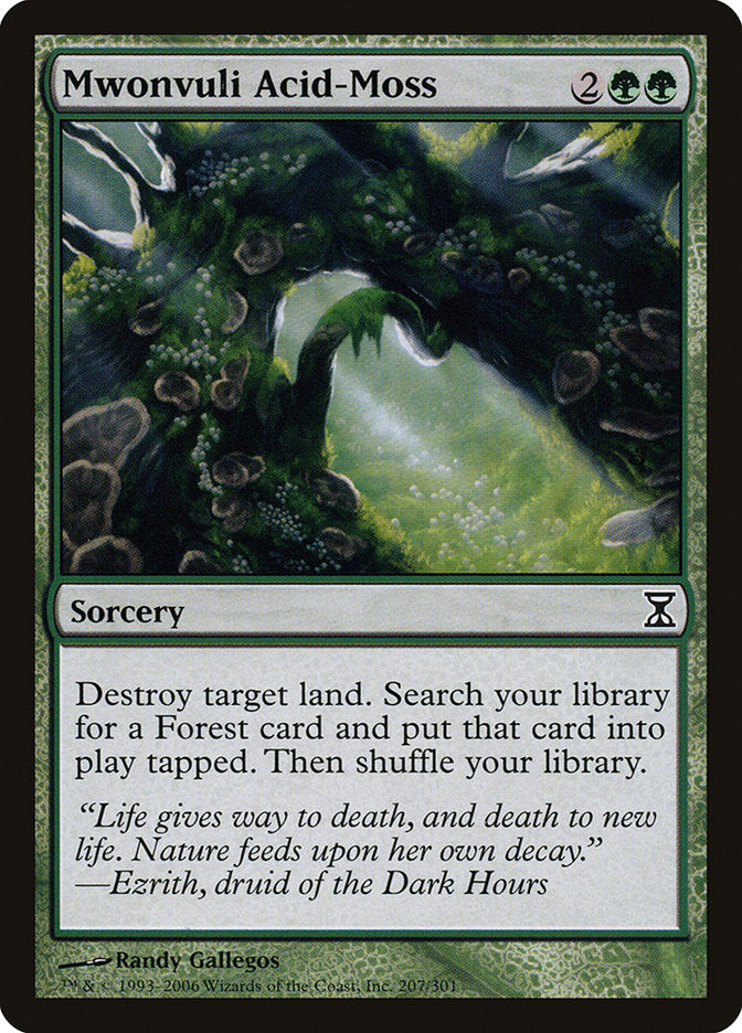 Mwonvuli Acid-Moss [Time Spiral] | Gamer Loot