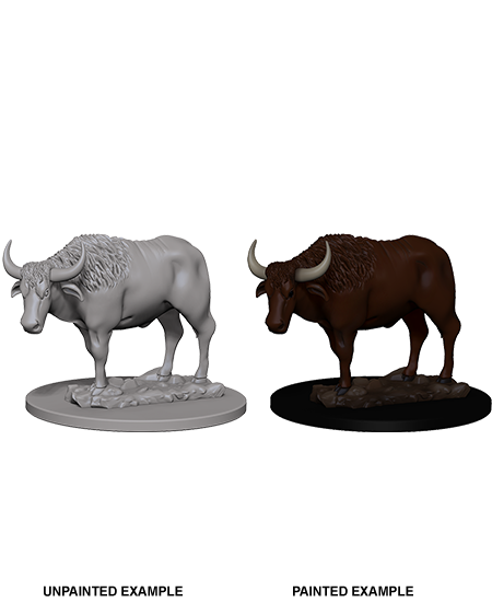 WizKids Deep Cuts Miniatures: Oxen | Gamer Loot