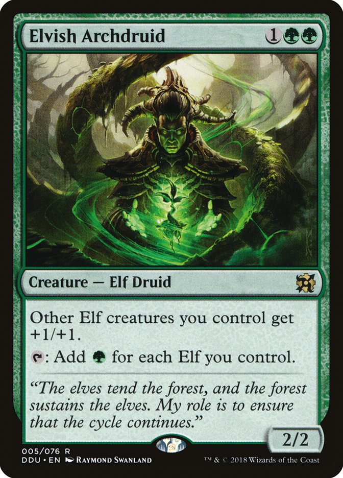 Elvish Archdruid [Duel Decks: Elves vs. Inventors] | Gamer Loot