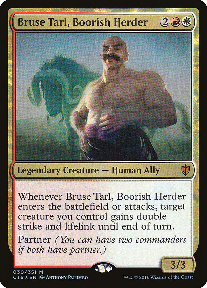 Bruse Tarl, Boorish Herder [Commander 2016] | Gamer Loot