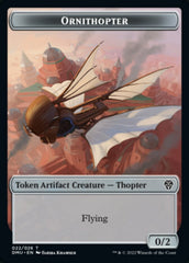 Phyrexian // Ornithopter Double-sided Token [Dominaria United Tokens] | Gamer Loot