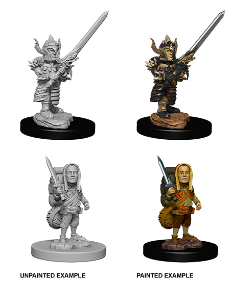 D&D Nolzur's Marvelous Miniatures: Halfling Fighter | Gamer Loot