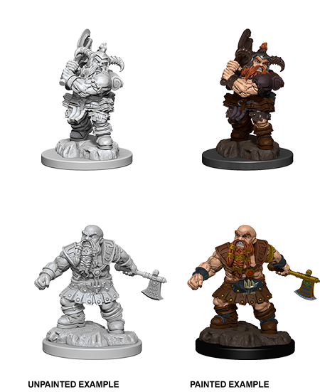 D&D Nolzur's Marvelous Miniatures: Dwarf Barbarian | Gamer Loot