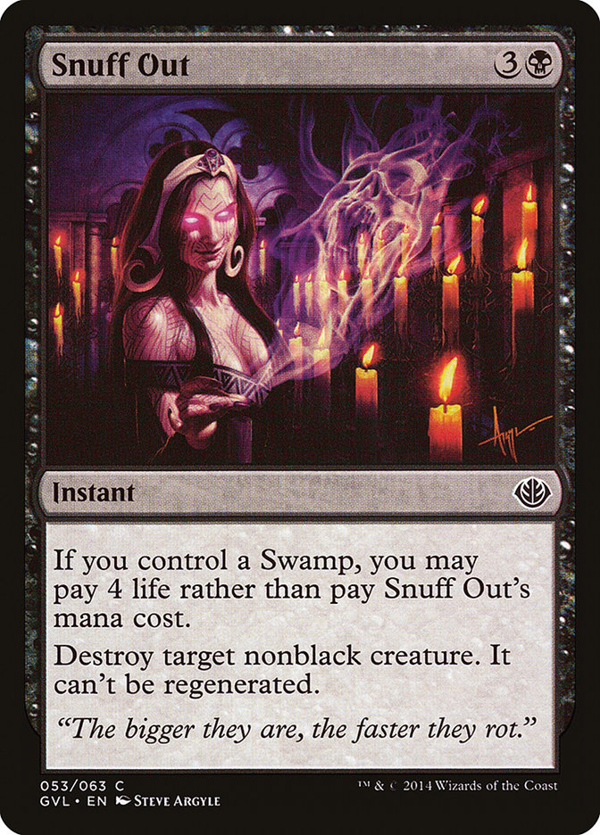 Snuff Out (Garruk vs. Liliana) [Duel Decks Anthology] | Gamer Loot