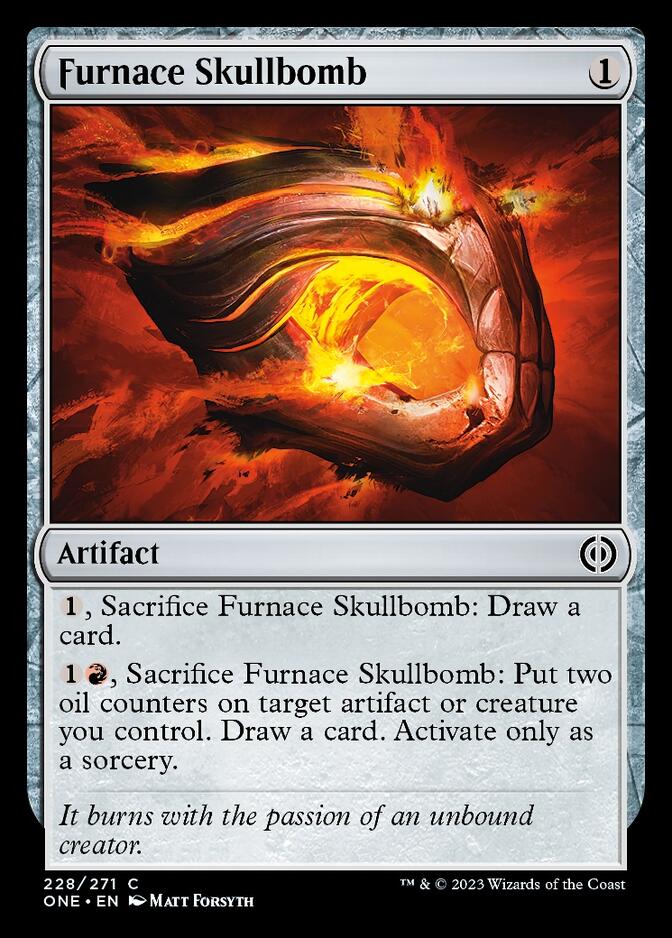 Furnace Skullbomb [Phyrexia: All Will Be One] | Gamer Loot