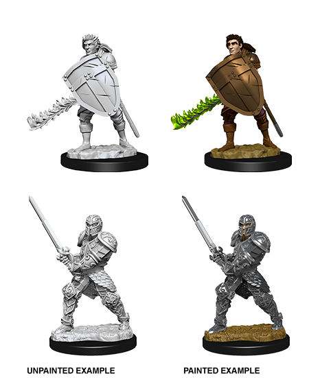 D&D Nolzur's Marvelous Miniatures: Human Fighter | Gamer Loot