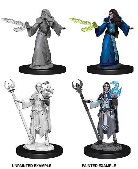 D&D Nolzur's Marvelous Miniatures: Elf Wizard | Gamer Loot